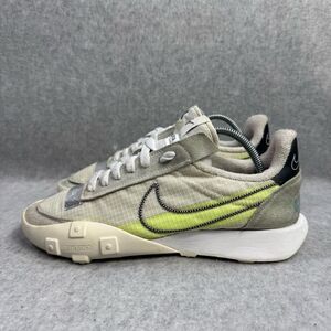 Nike Shoes Womens Size 8.5 Waffle Racer 2X Volt Summit White Running Casual Gym